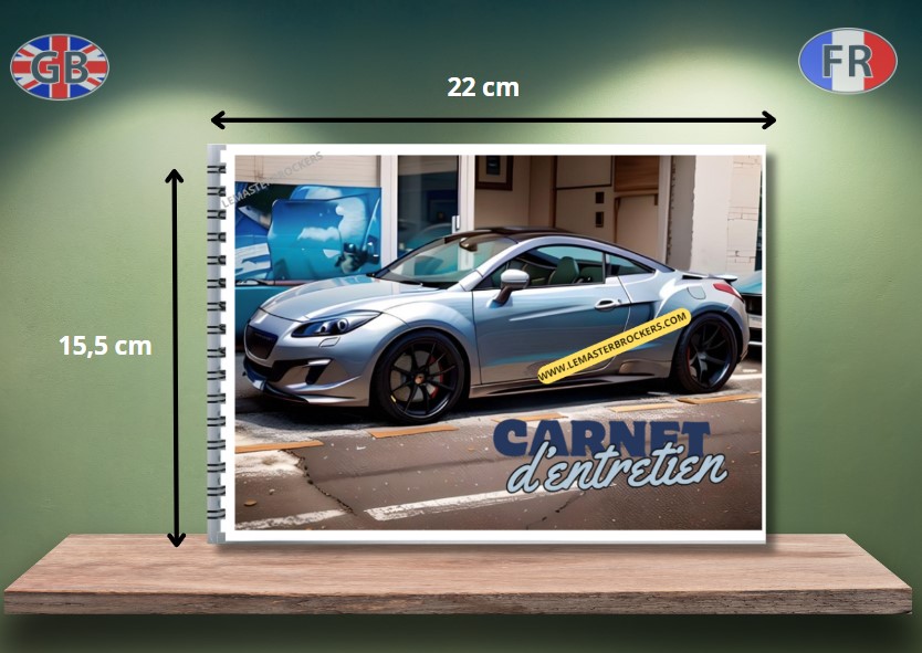 CARNET DENTRETIEN COUPE SPORT EN ILLUSTRATION