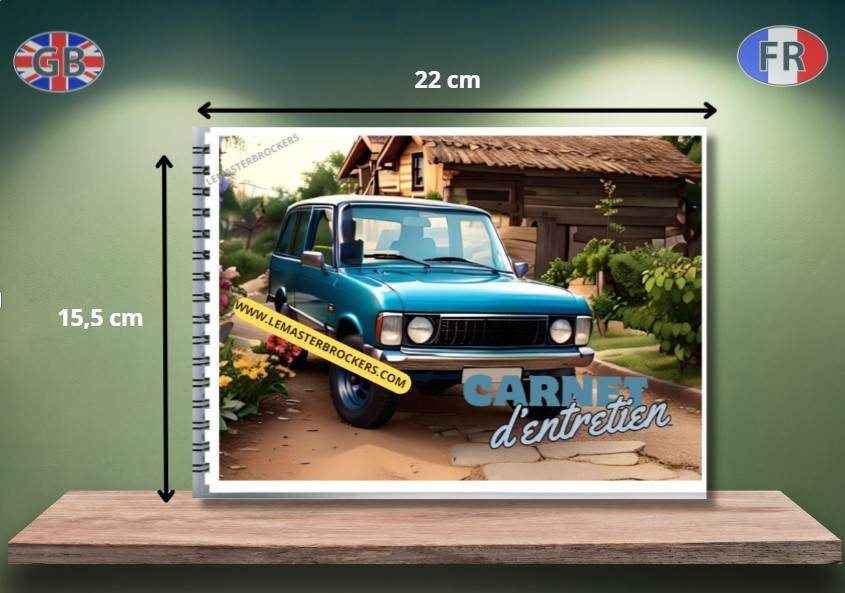 CARNET DENTRETIEN 4X4 DE COLLECTION