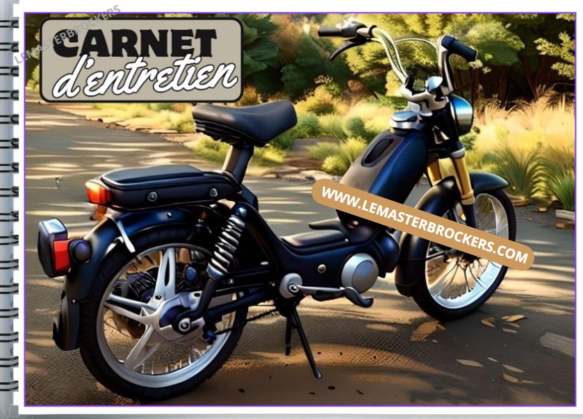 CARNET DENTRETIEN CYCLOMOTEUR UNIVERSEL