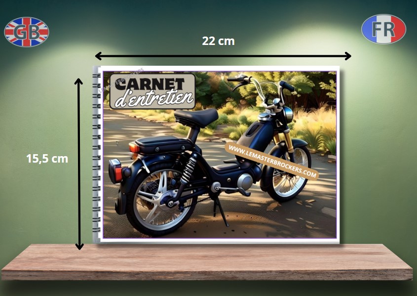 CARNET ENTRETIEN CYCLOMOTEUR