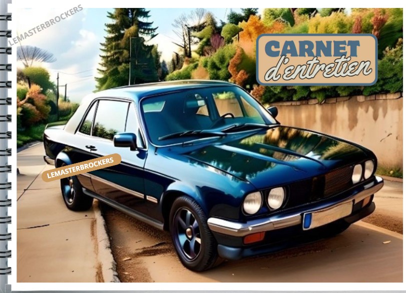 CARNET DENTRETIEN VOITURE TUNING E30 CONVERTIBLE