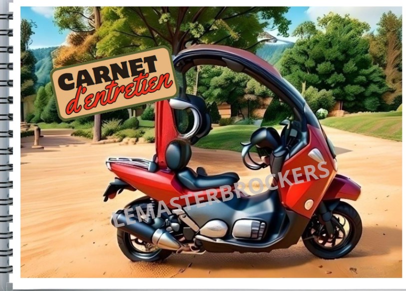 CARNET DENTRETIEN SCOOTER UNIVERSEL POUR TOUT MODELES