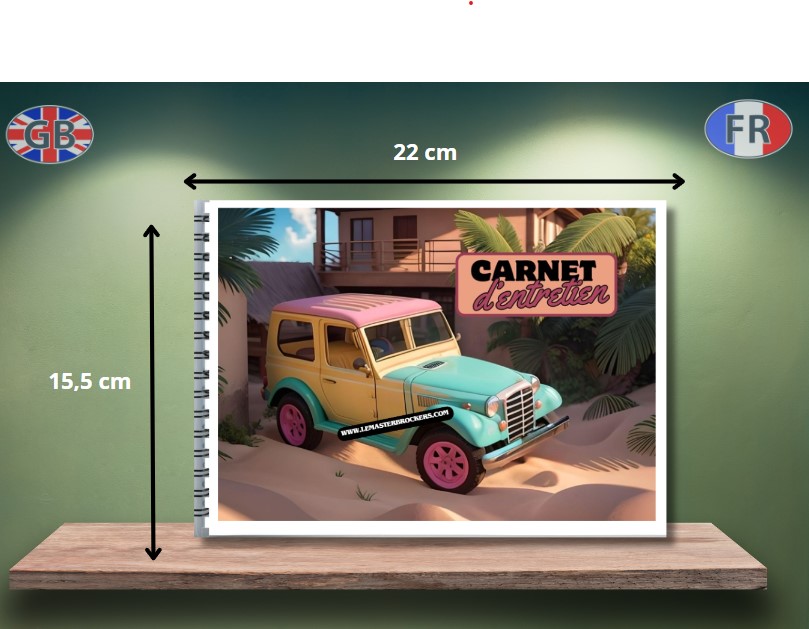 CARNET ENTRETIEN 4X4 OFF ROAD UNIVERSEL
