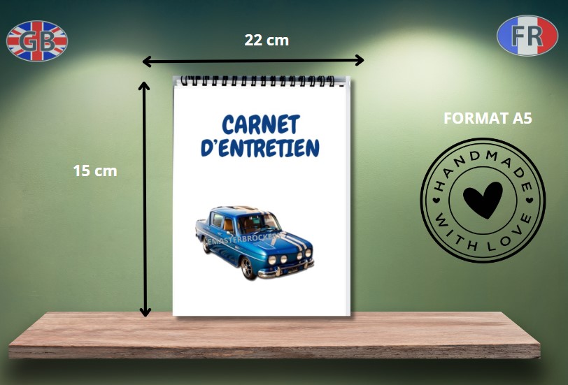CARNET DENTRETIEN R8