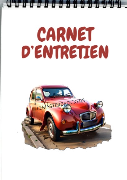 CARNET D'ENTRETIEN 2CV