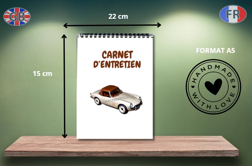 CARNET DENTRETIEN VOITURE SPITFIRE