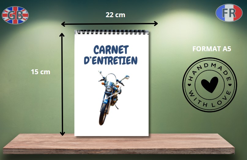 CARNET DENTRETIEN MOTO CUSTOM