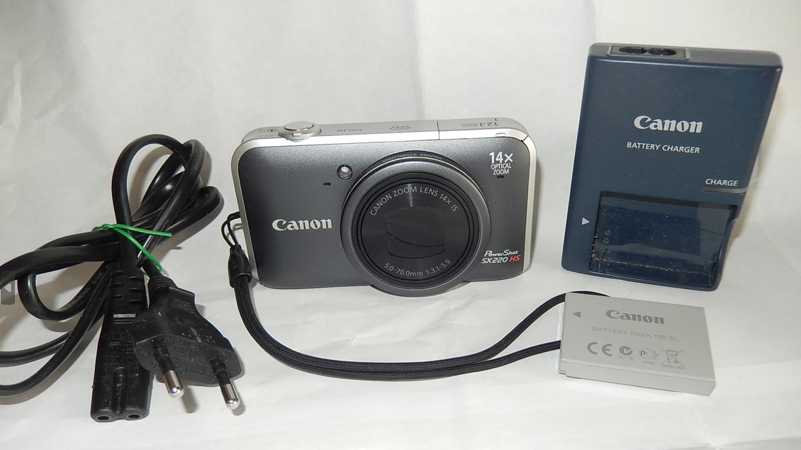 CANON POWERSHOT SX220HS appareil photo occasion