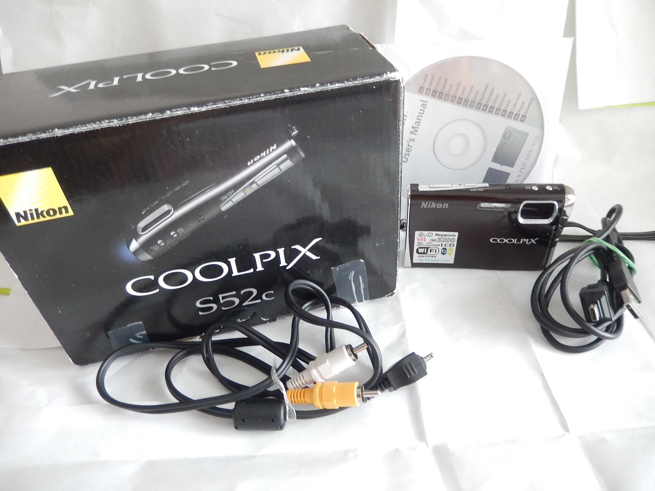 NIKON COOLPIX S52c appareil photo numerique vintage