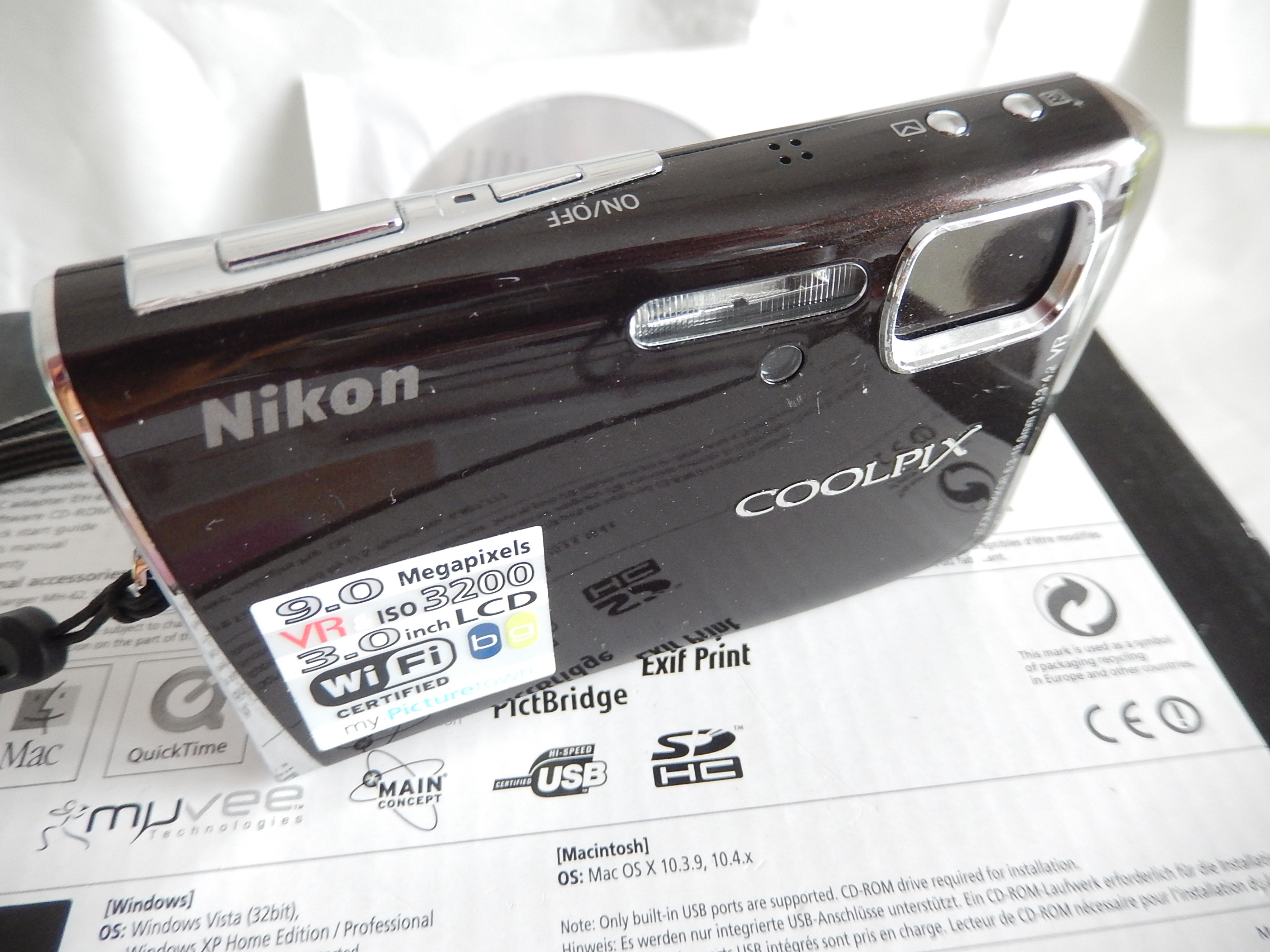 NIKON COOLPIX S52c appareil photo numerique vintage