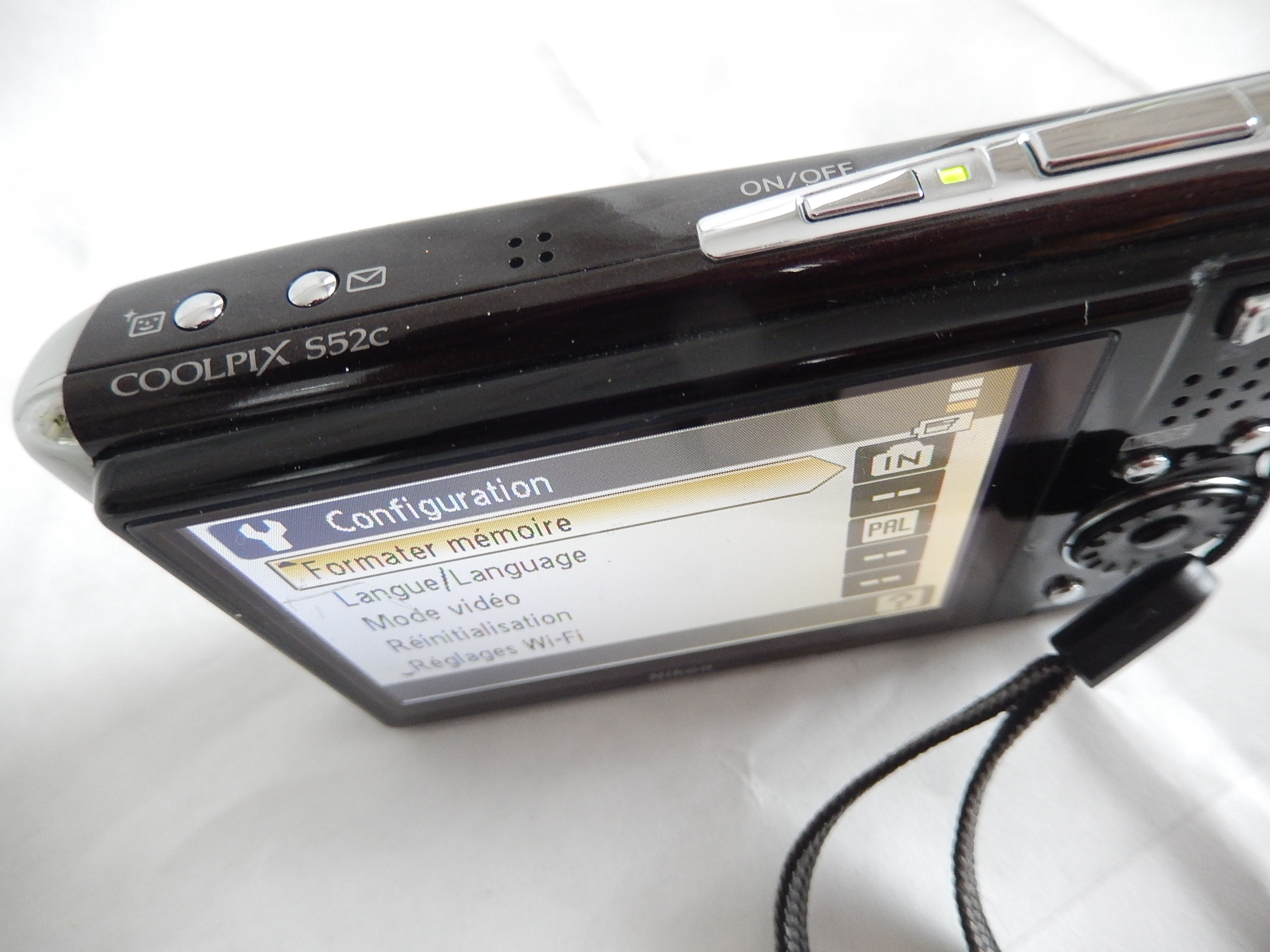 NIKON COOLPIX S52c appareil photo numerique vintage