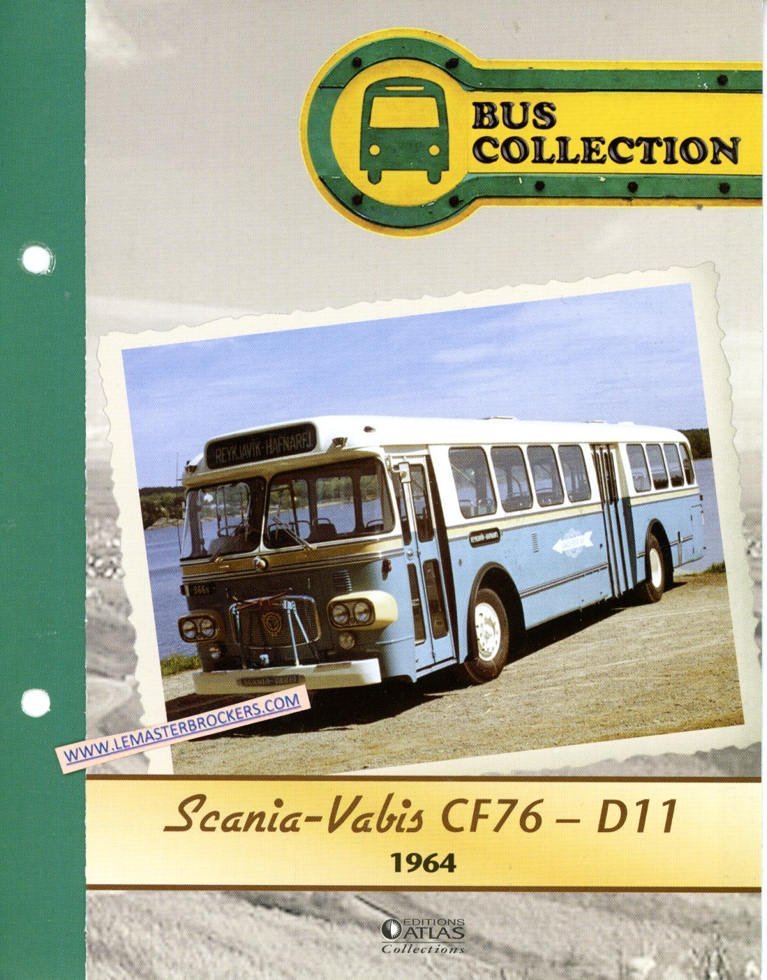 FASCICULE SCANIA-VABIS CF76 D11 1964