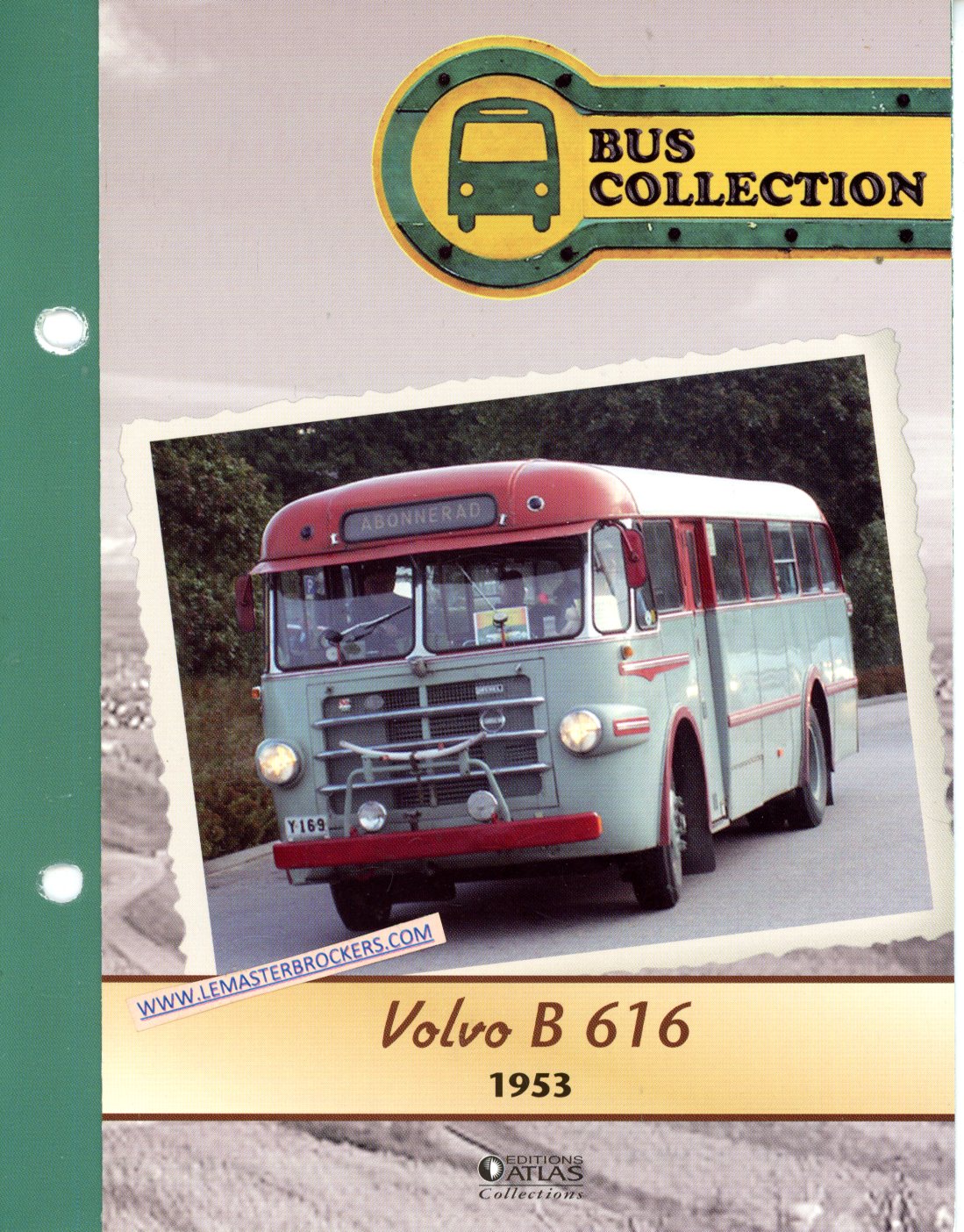 FASCICULE VOLVO B 616 - B616 1953