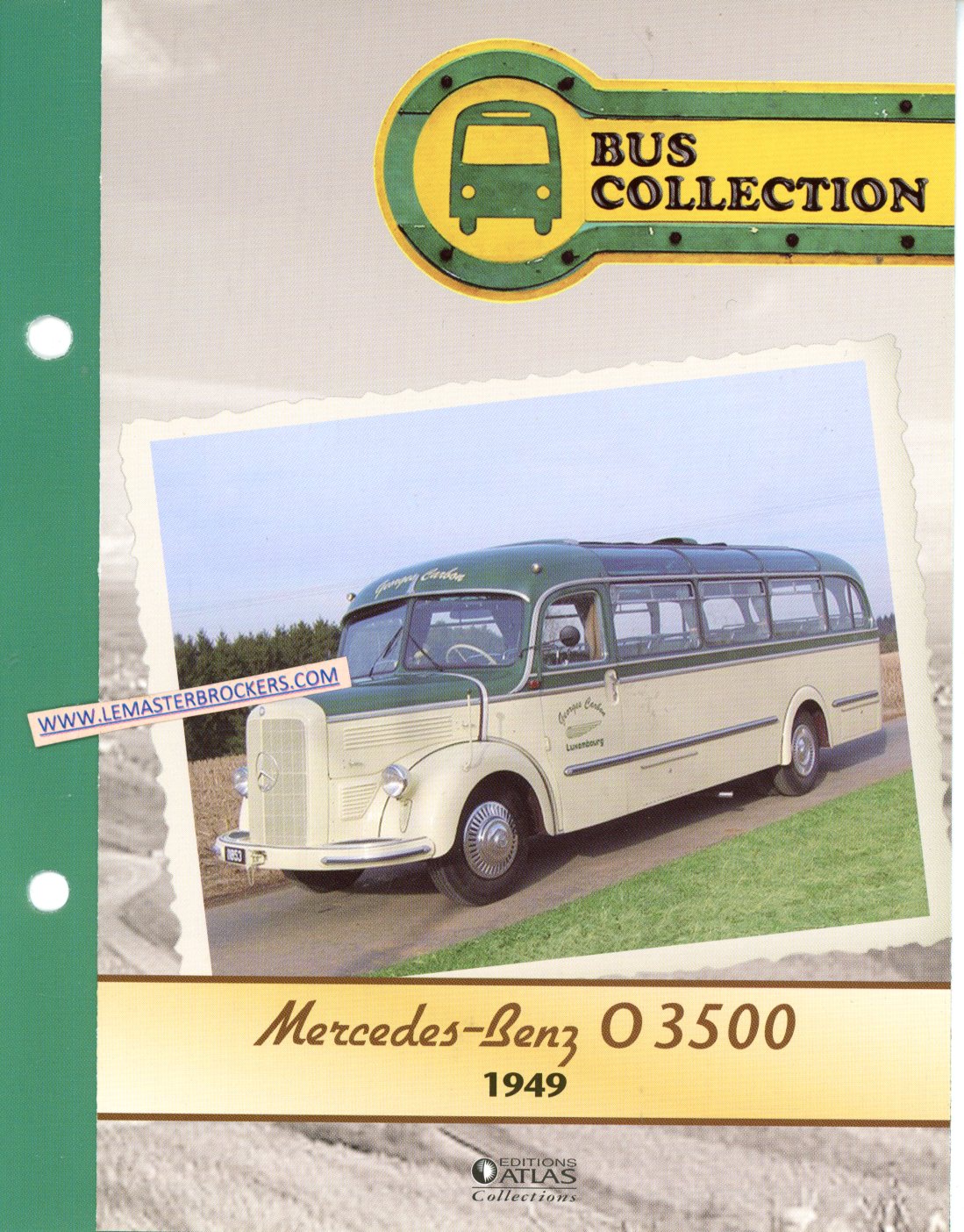 FASCICULE MERCEDES-BENZ O 3500 1949