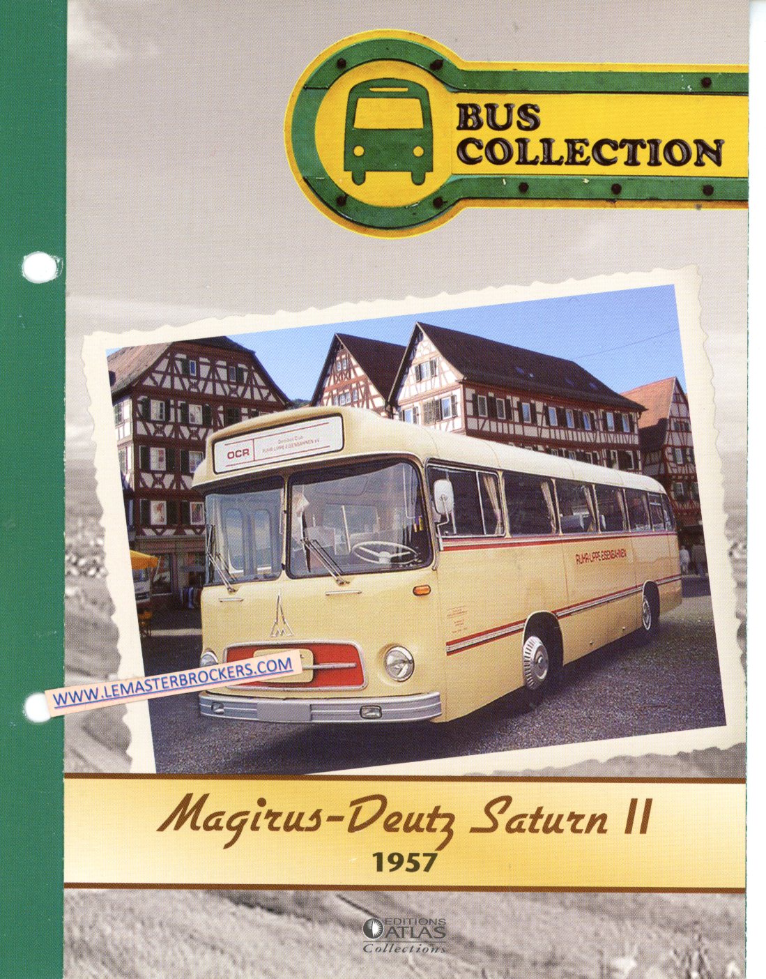 FASCICULE MAGIRUS DEUTZ SATURN II 1957