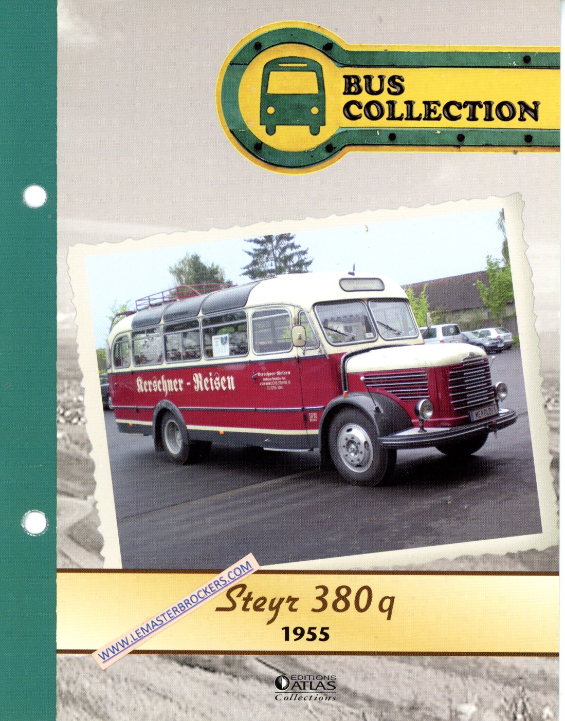 FASCICULE AUTOBUS STEYR 380 Q 1955