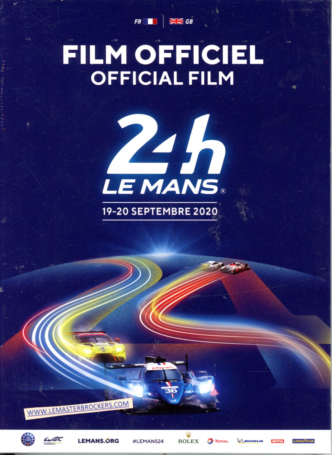 DVD 24H LE MANS SEPTEMBRE 2020 FILM OFFICIEL