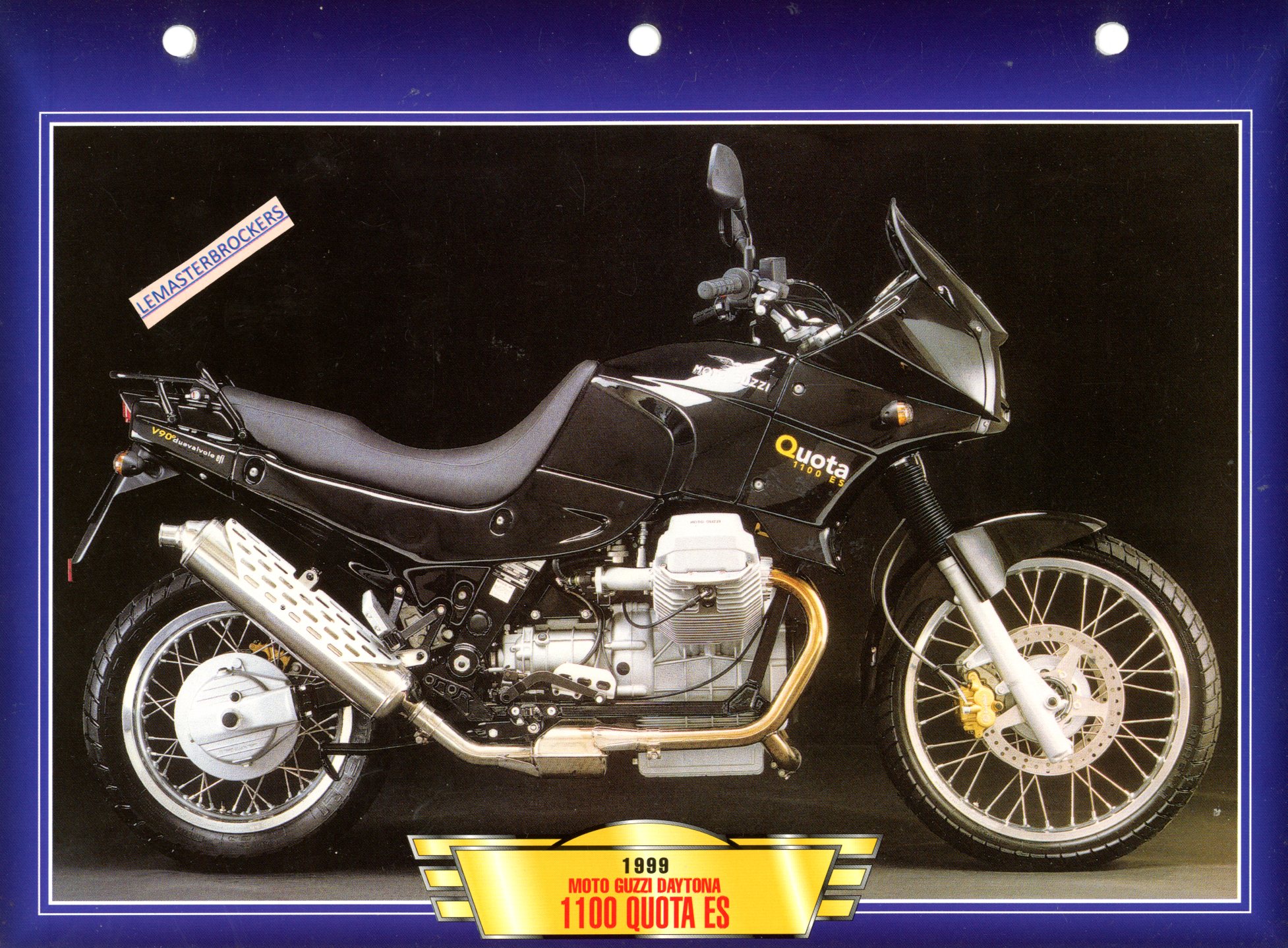 DOCUMENT MOTO GUZZI DAYTONA QUOTA ES 1999