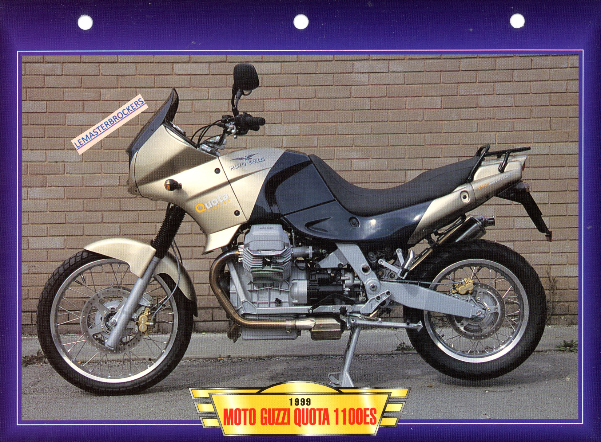 DOCUMENT MOTO GUZZI QUOTA 1100ES 1999