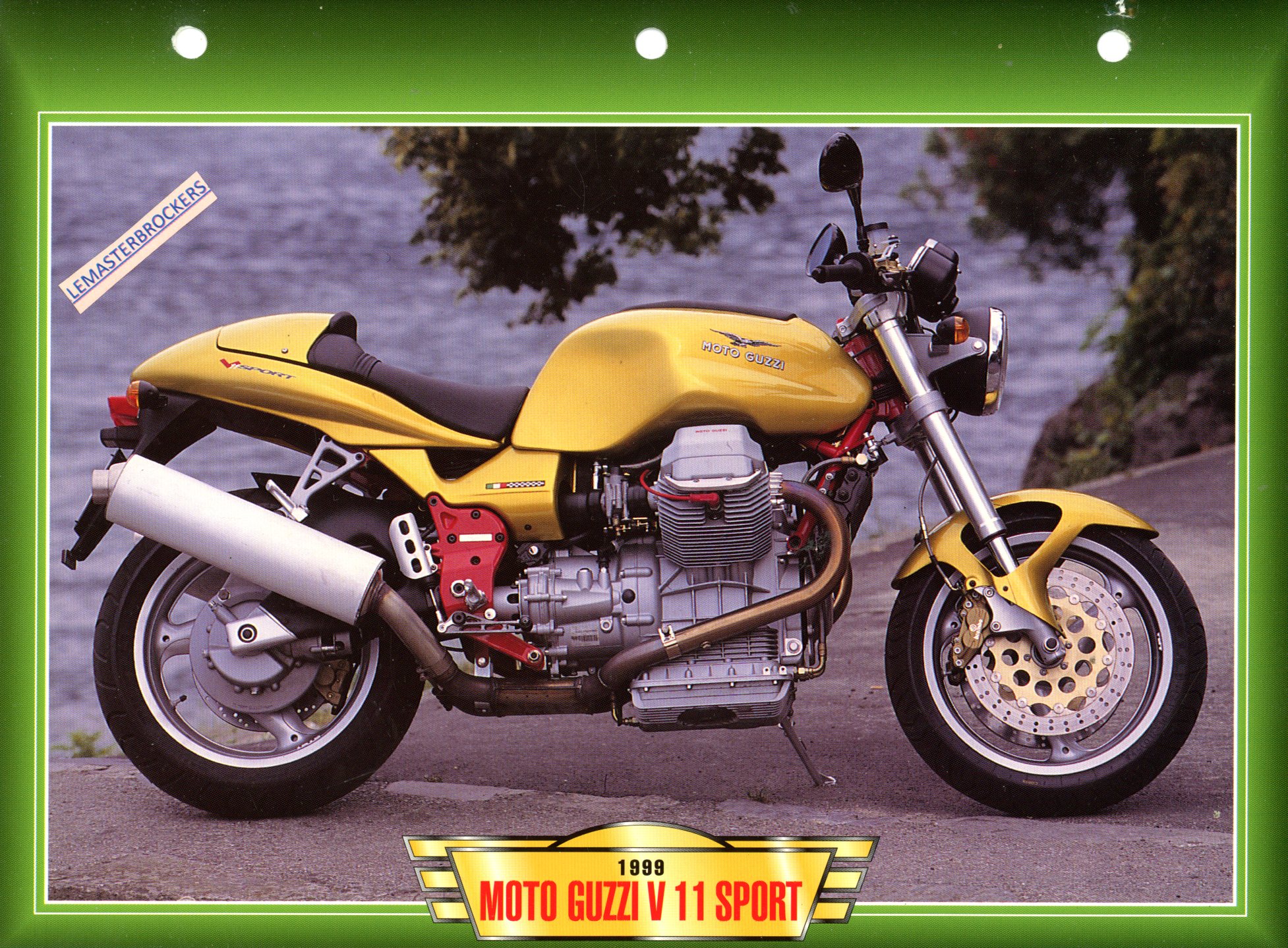 DOCUMENT MOTO GUZZI V11 SPORT 1999