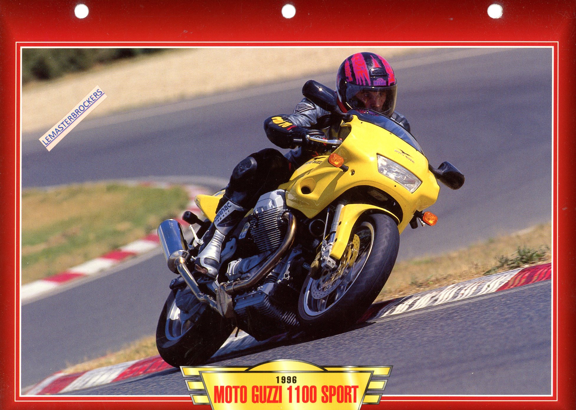 DOCUMENT MOTO GUZZI 1100 SPORT 1996