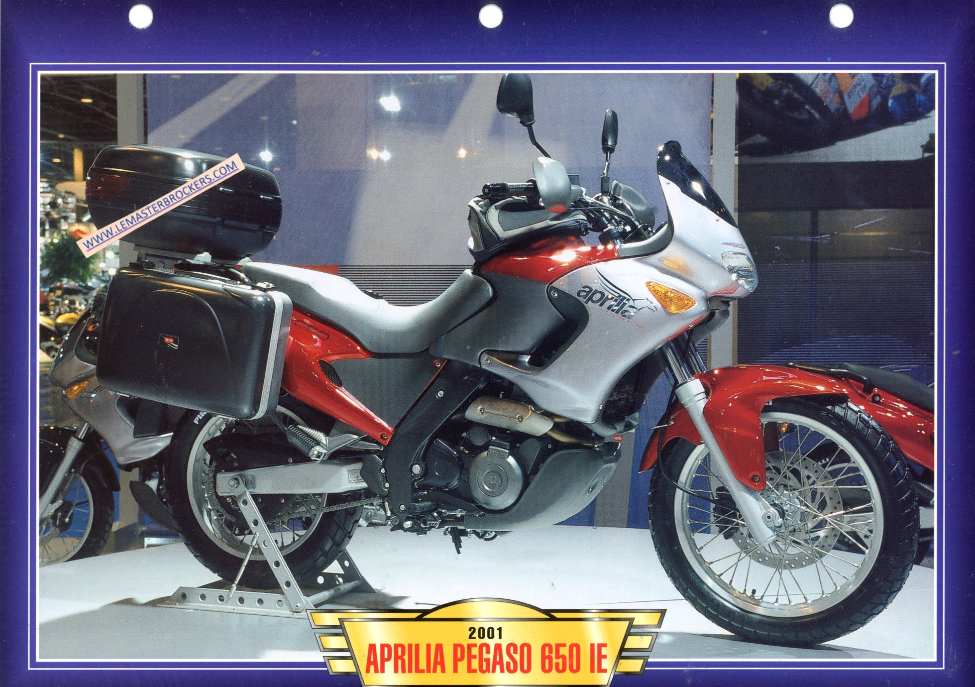 DOCUMENT MOTO APRILIA PEGASO 650 IE 2001