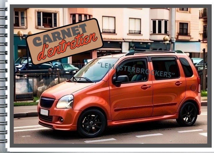 CARNET DENTRETIEN POUR VEHICULE