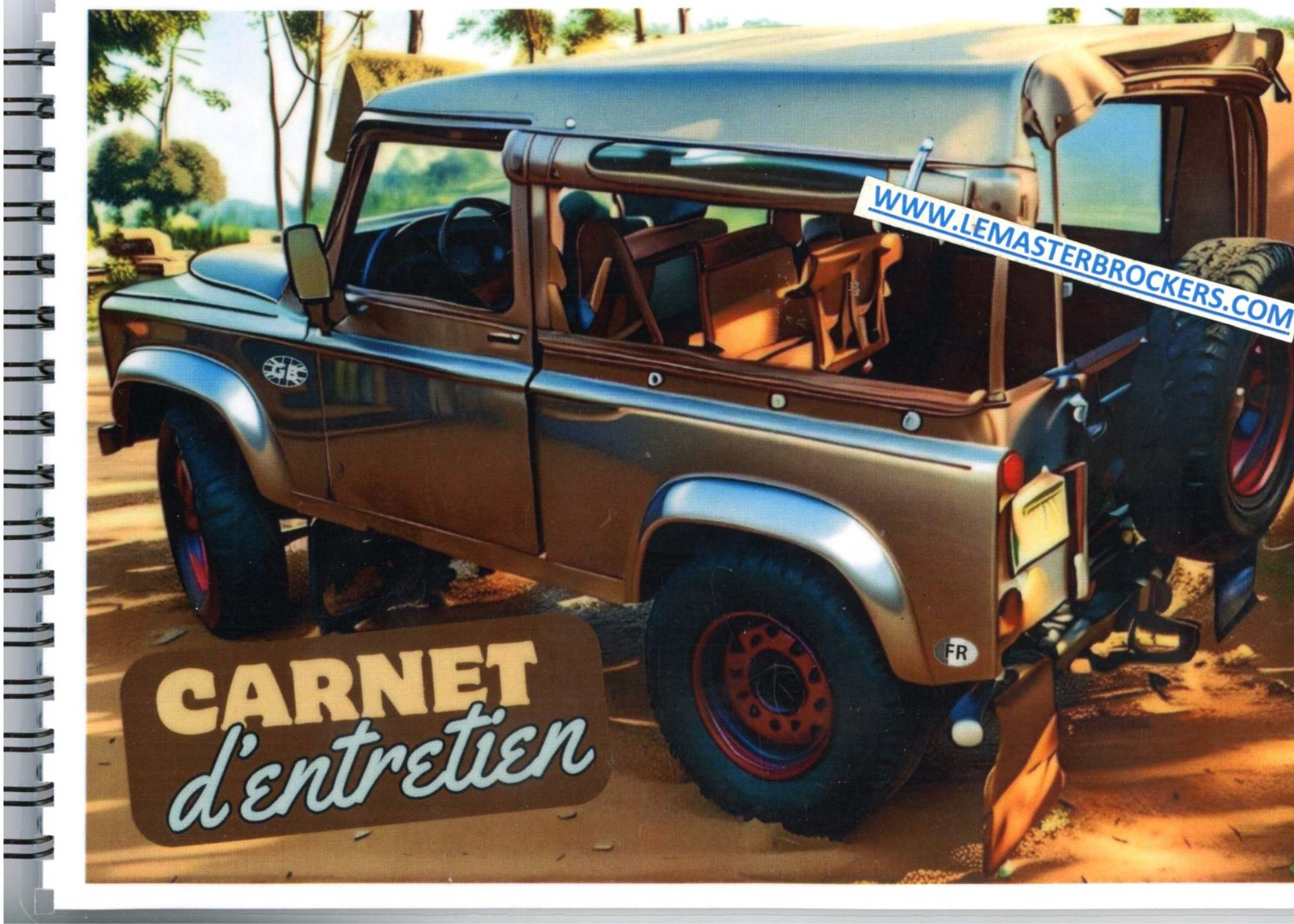 CARNET DENTRETIEN DEFENDER SOFT TOP