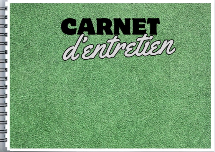 CARNET DENTRETIEN VERT UNIVERSEL TRIUMPH MG MINI