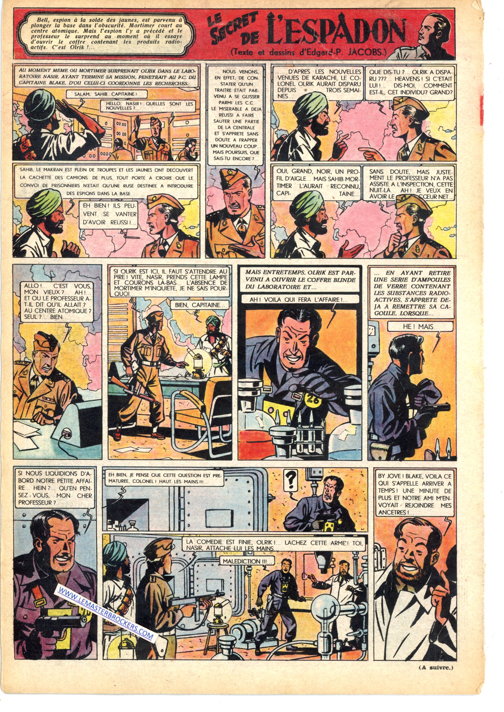 JOURNAL DE TINTIN n° 10 1949 DU 10 MARS