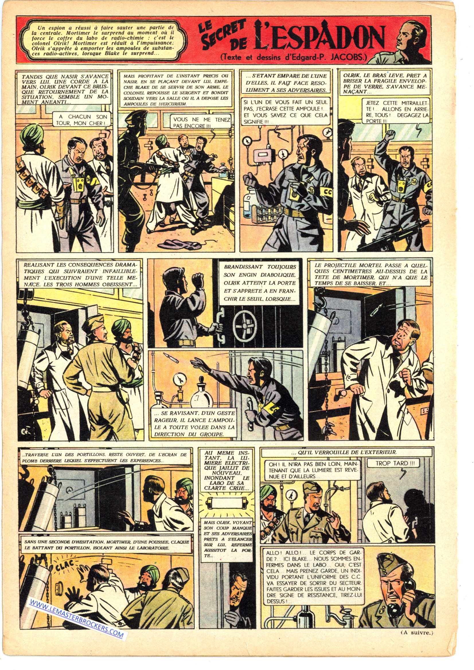 JOURNAL DE TINTIN n° 11  1949 COUVERTURE HERGE