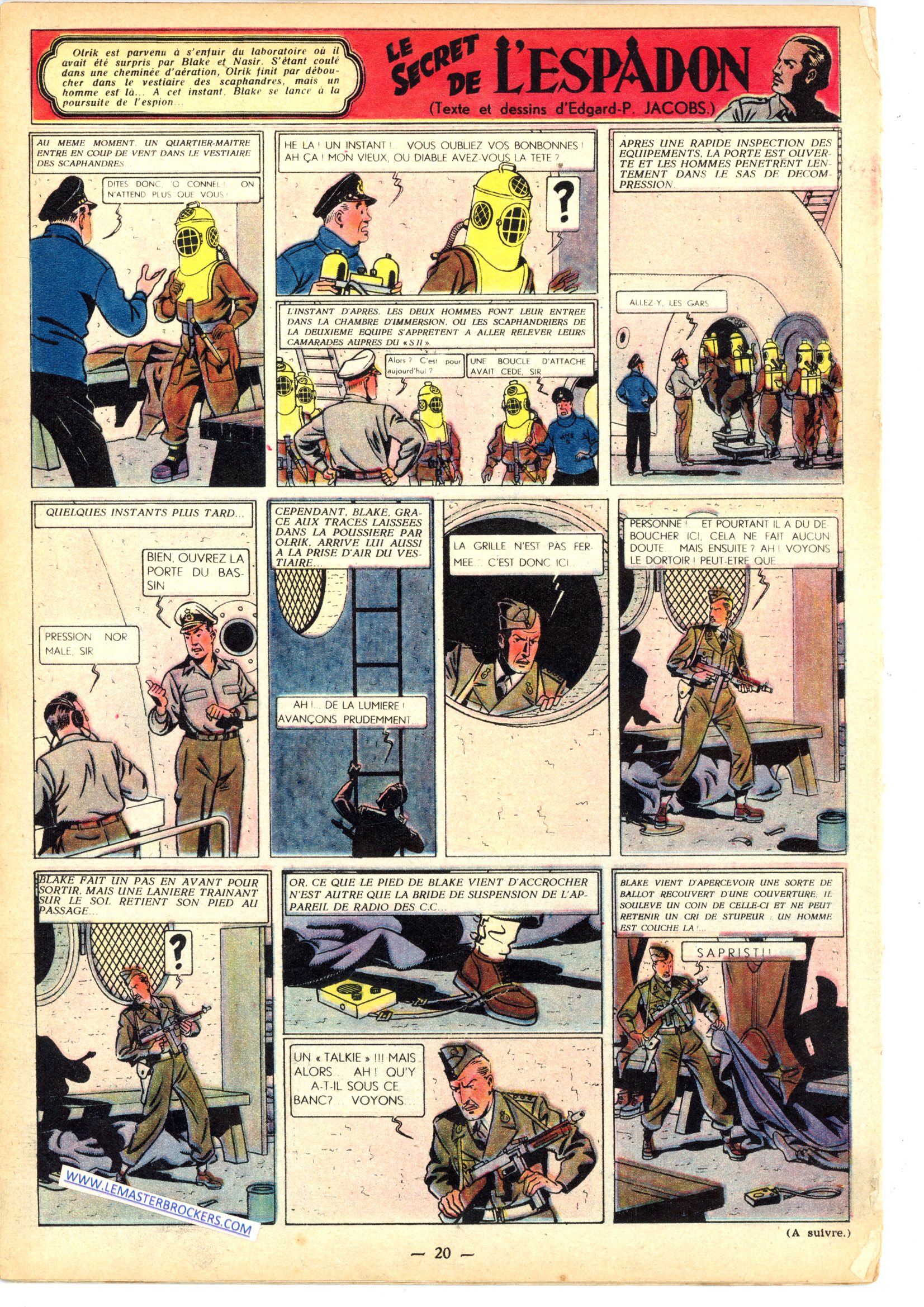 JOURNAL DE TINTIN 1949 DU 31 MARS DU NUMERO 13