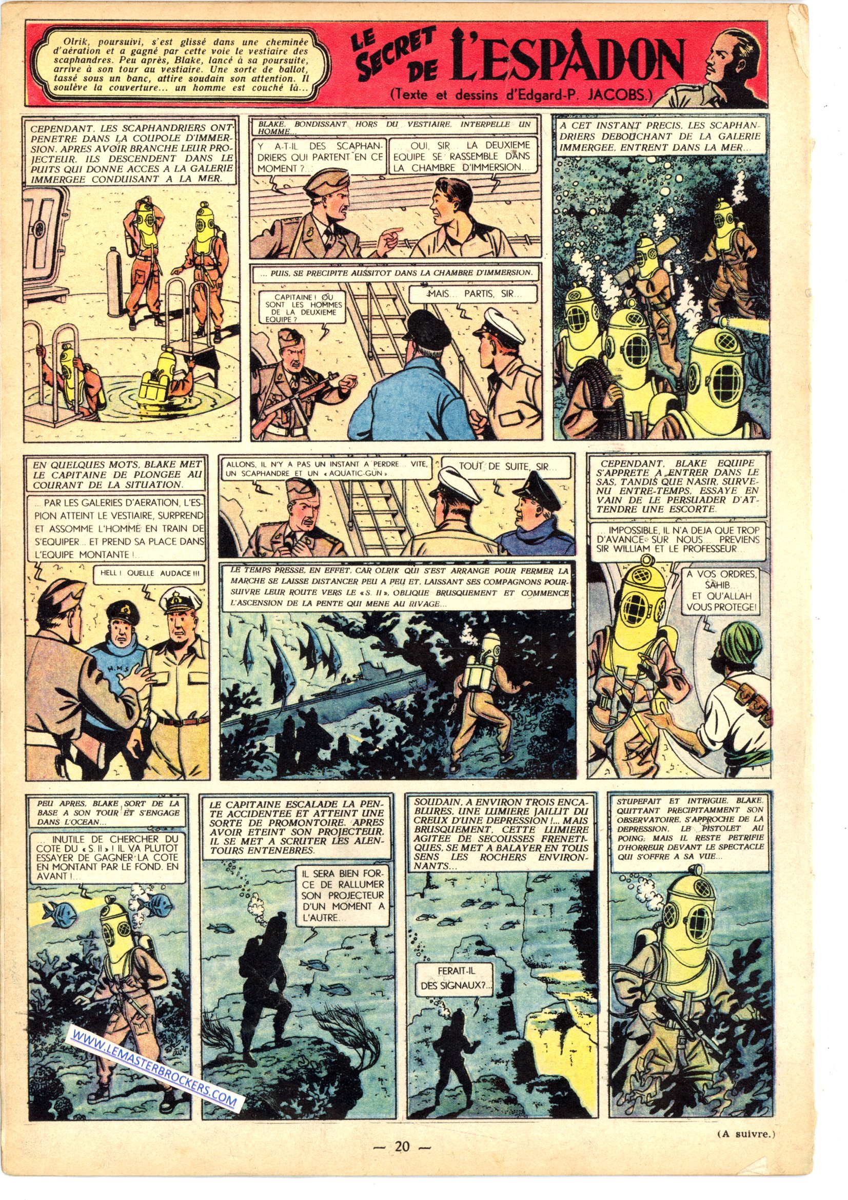 JOURNAL TINTIN 1949 DU 7 AVRIL