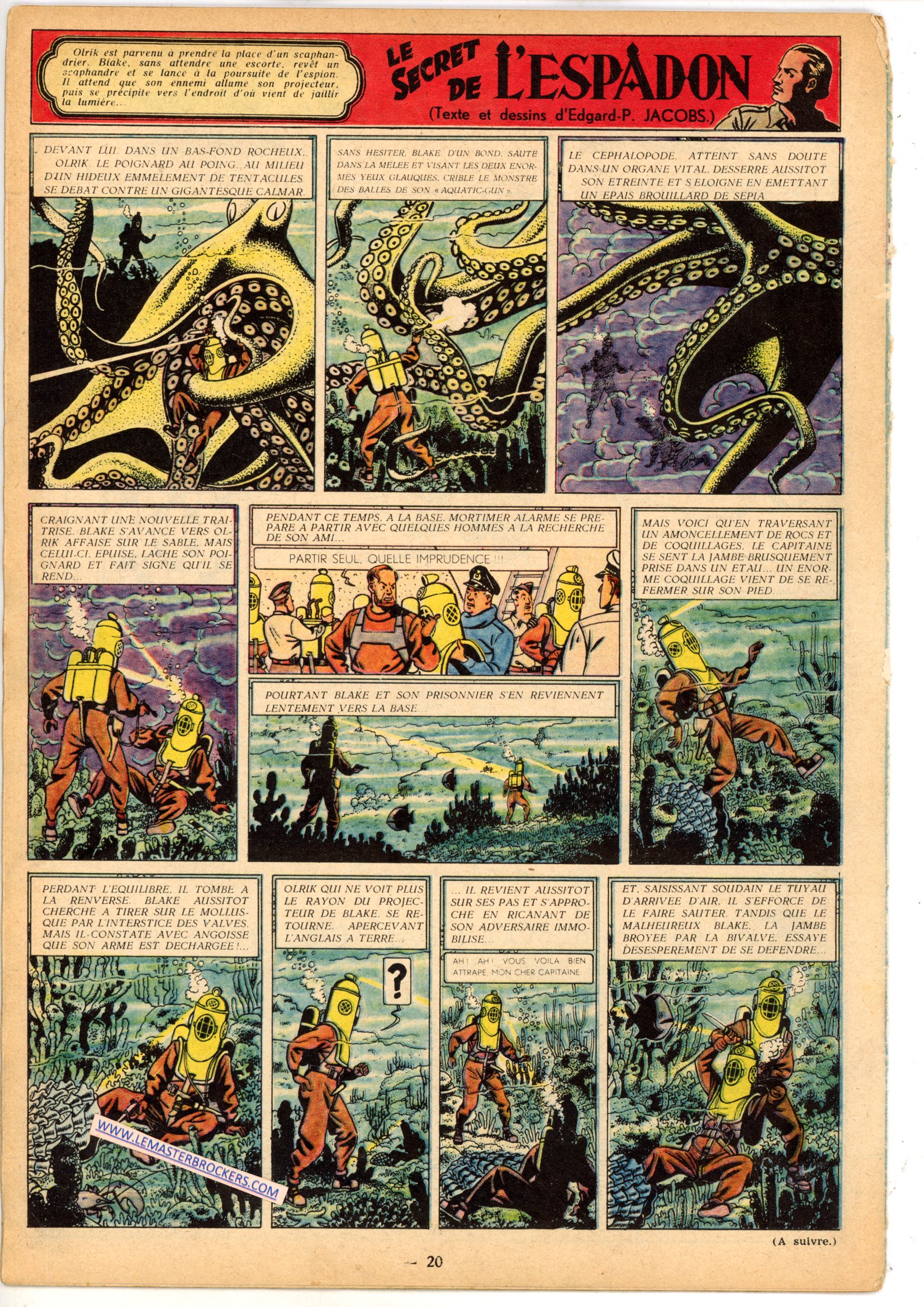 JOURNAL TINTIN 1949 COUVERTURE HERGE