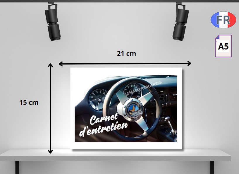 CARNET ENTRETIEN RESTAURATION VOITURE DE COLLECTION