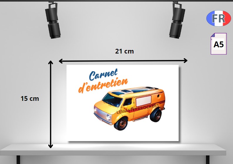 CARNET ENTRETIEN RESTAURATION VAN V8 V6