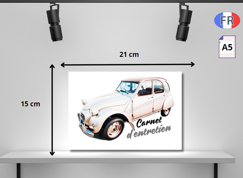 CARNET ENTRETIEN RESTAURATION CITROEN 2CV DEUCH
