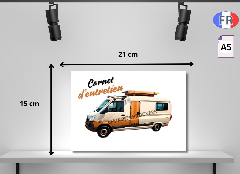 CARNET ENTRETIEN CAMION VAN AMÉNAGÉ