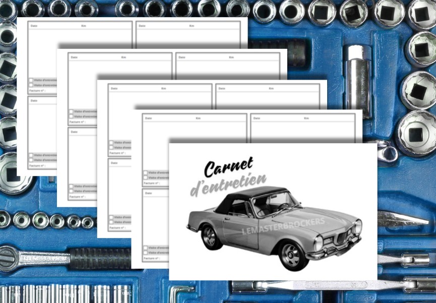 CARNET ENTRETIEN FACEL VEGA FACELLIA CONVERTIBLE