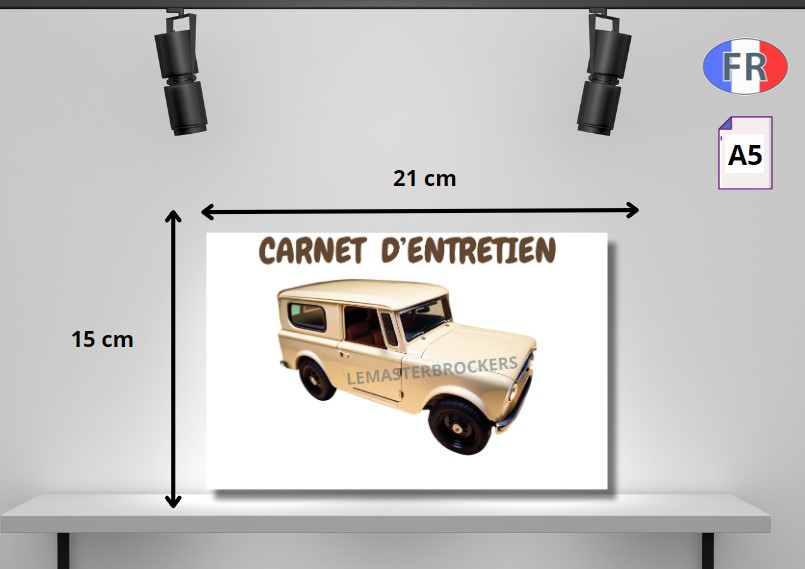 CARNET ENTRETIEN SCOUT