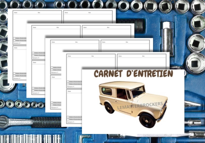 CARNET ENTRETIEN SCOUT