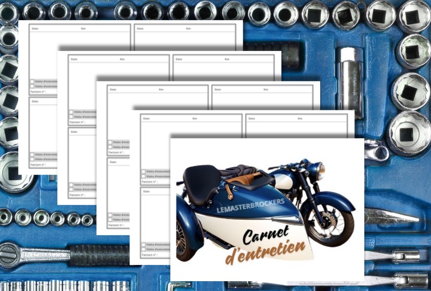 CARNET ENTRETIEN RESTAURATION MOTO SIDE-CAR