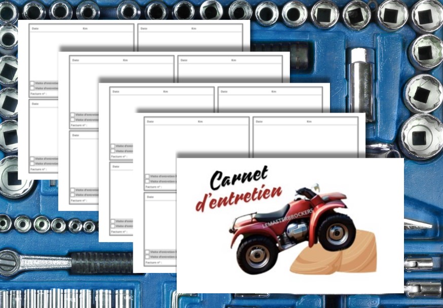 CARNET ENTRETIEN QUAD ATV