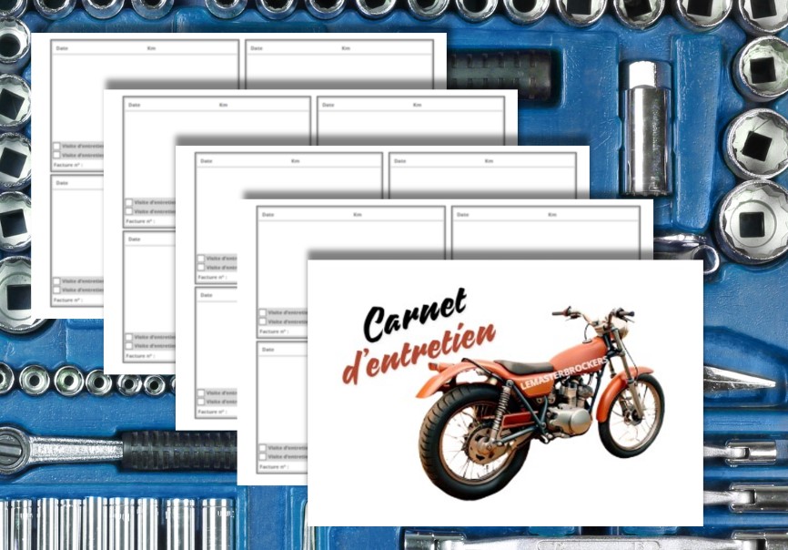 CARNET ENTRETIEN MOTO TRIAL