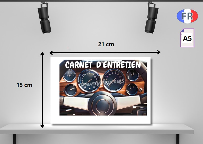 CARNET ENTRETIEN RESTAURATION VOITURE DE COLLECTION