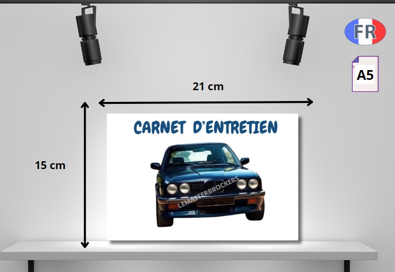 CARNET ENTRETIEN RESTAURATION YOUNGTIMER ALLEMANDE