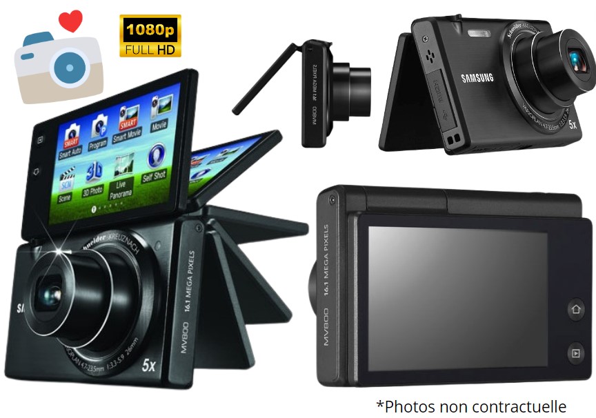 appareil photo vintage samsoung mv mv800