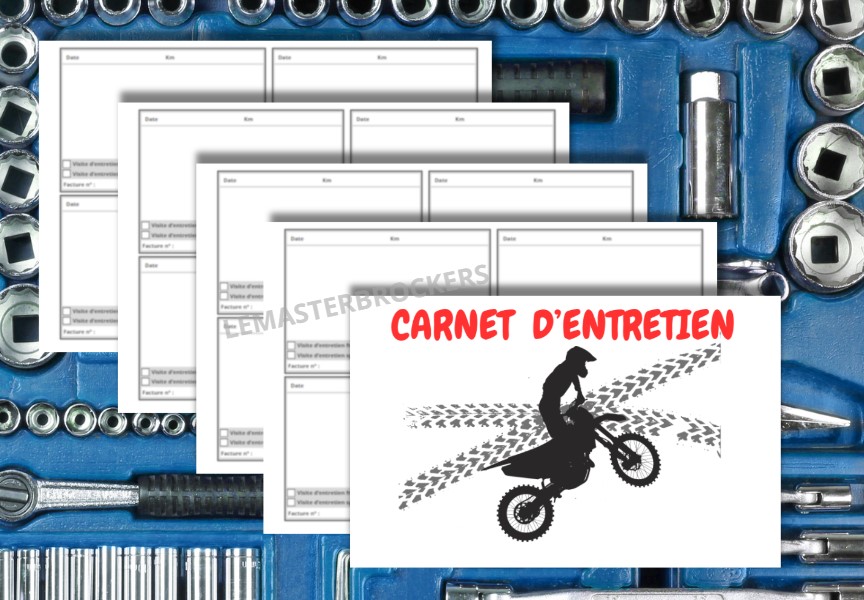 CARNET ENTRETIEN RESTAURATION MOTO CROSS
