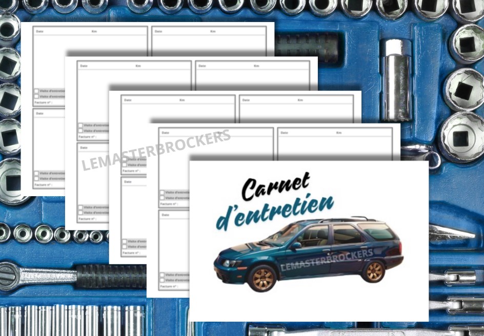 CARNET ENTRETIEN RESTAURATION VOITURE BREAK