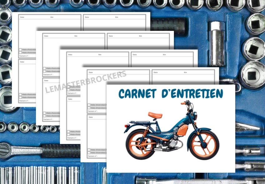 CARNET ENTRETIEN RESTAURATION CYCLOMOTEUR